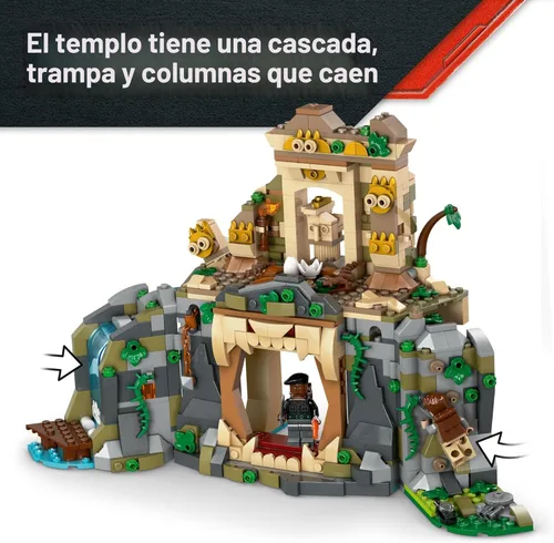 Miniatura 3 de LEGO Jurassic World Spinosaurus & Quetzalcoatlus Air Mission - Juguete de dinosaurio para niños - Juguete de construcción de simulación con figuras