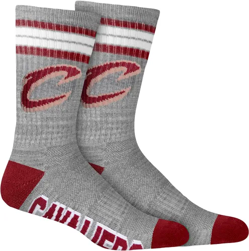 Miniatura 2 de Ultra Game Men's NBA Official Athletic Cushioned Secure Fit Team Crew Socks-3 Pack