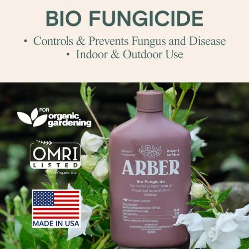 Miniatura 2 de Fungicide Orgánico para Plantas – Concentrado Líquido para Uso en Interiores y Exteriores; Trata el Moho en Polvo, Manchas de Hojas, Pudrición