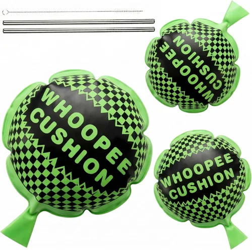 POPLAY Paquete de 3 cojines Whoopee, broma de pedo para regalos de fiesta novedosos para niños y adultos, almohada para pedos