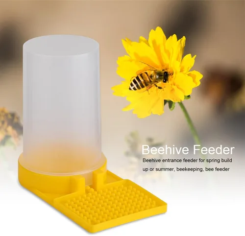 Miniatura 3 de Alimentador de abeja Entrada de miel Colmena Beber Bowl Apicultura Alimentador de agua Equipo de mantenimiento de abejas Herramienta de apicultor