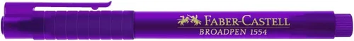 Miniatura 3 de Faber-Castell Broadpen 1554 - Delineador de punta (0.031 in), color violeta