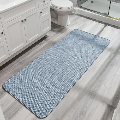 Miniatura 12 de Bosap Alfombra de Baño, Alfombras Corredoras de Baño Ultra Delgadas, Alfombras de Baño Grandes para Baño, Secado Rápido, Antideslizante, Lavable a