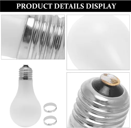 Miniatura 7 de STOBOK Accesorios de bombilla, bombilla de primer plano LED trucos de brillo bombilla de juguete ilusiones fiesta accesorios mágicos comedia de mago