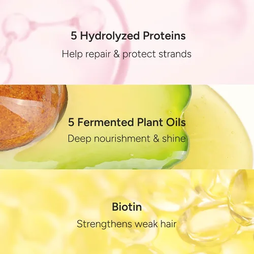 Miniatura 4 de Tratamiento intensivo para el cabello – Fórmula reparadora de proteínas de arroz para un cabello más suave y fuerte – Hidratante y fortalecedor