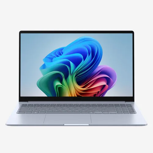 SAMSUNG Computadora portátil Galaxy AI Book4 Edge de 15 pulgadas, procesador Snapdragon X Plus, subtítulos en vivo, pantalla LED FHD antirreflejo,