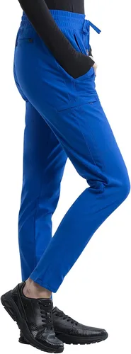 Miniatura 6 de Form CK095 - Pantalones médicos para mujer, tejido elástico con cordón, Real