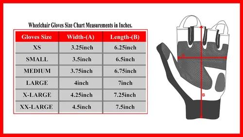 Miniatura 2 de Wheelchair Gloves Mobility Disability for Men and Women