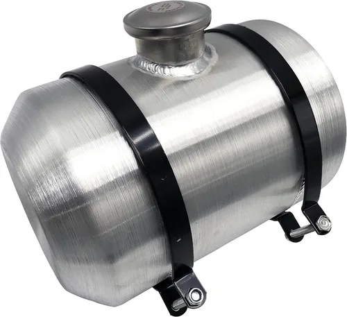 Miniatura 7 de JSD - Tanque de combustible giratorio de llenado central de 2.5 galones, 12" x 8", tanque de gasolina 1/4 NPT para Go Kart