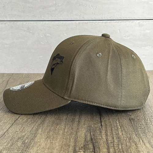 Miniatura 21 de Sombreros de pez lubino para hombres y mujeres, regalos de pesca con mosca, gorra de béisbol para papá