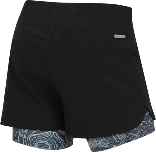 Miniatura 4 de PEARL IZUMI Prospect - Pantalón corto de ciclismo 2 en 1 con forro para mujer
