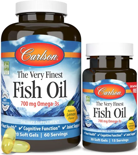 Miniatura 5 de El aceite de pescado muy fino 700 miligramos 120 + 30 sgels gratis
