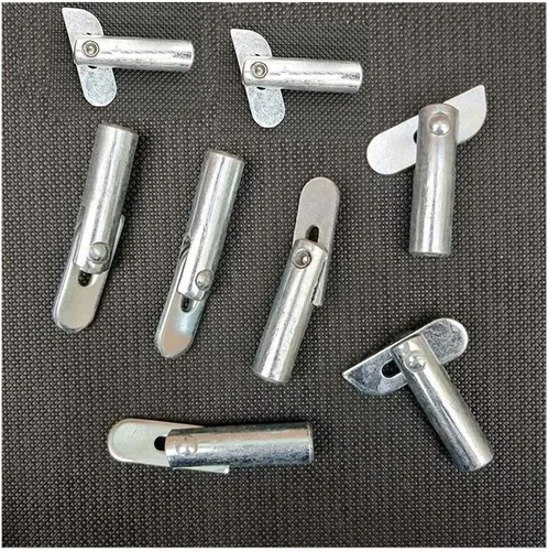 Pasador de bloqueo desmontable del sistema de andamios y barandillas, pasador de bisagra, soporte de estante Pines de fijación de soldadura,