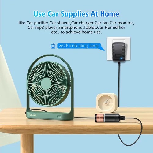 Miniatura 7 de Convertidor de 110V a 12V, adaptador de encendedor de cigarrillos para coche - Convertidor de CA a CC (110V-240V a 12V), adaptador de corriente