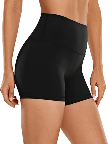 CRZ YOGA Butterluxe - Pantalones cortos de ciclismo para mujer de 2.5 pulgadas, 4 pulgadas, 6 pulgadas, 8 pulgadas, cintura alta, para
