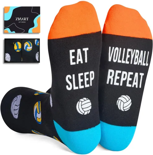 Miniatura 7 de Zmart Gifts for Sports Lovers - Running Yoga Dance Skater Fishing Gifts, Funny Socks