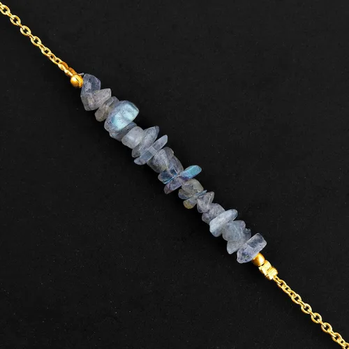 Miniatura 4 de Gemstone Chips Bracelet Gold