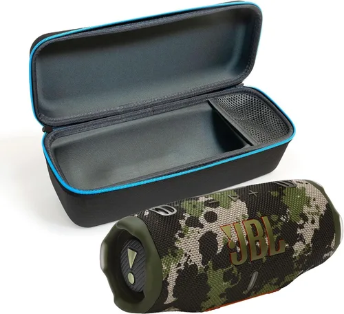 Miniatura 12 de JBL Charge 6 (Azul) + Paquete con funda protectora de carcasa dura divvi! (Negro)