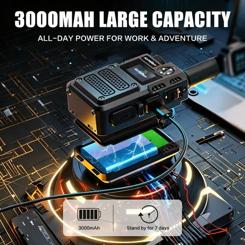Miniatura 8 de Walkie Talkies de largo alcance ilimitado gratuito de por vida para adultos, radios bidireccionales rápidas 4G LTE PoC de larga distancia