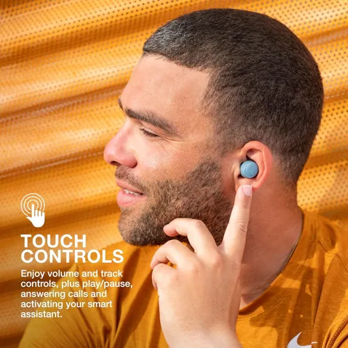 Miniatura 55 de JLab Go Air Pop+ Auriculares Verdaderamente Inalámbricos, Auriculares Intraaurales, Auriculares Bluetooth, 35H de Tiempo de Reproducción, Menta