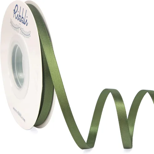 Miniatura 40 de Ribbli - Cinta de satén de doble cara dorada, 1 pulgada x 25 yardas, uso para ramo de lazos, envoltura de regalos, decoración de boda Dorado
