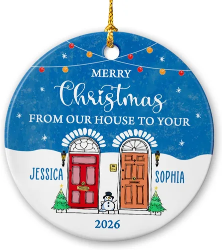 Miniatura 13 de Adorno personalizado de aniversario de boda para Mr & Mrs Married, 45 aniversario Grow Old Along with Me The Best is Yet to Be Ornament, adornos