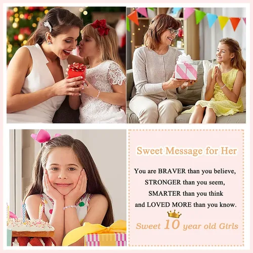 Miniatura 5 de ORISPRE Butterfly Bracelet for Girls, Gifts for 8 10 Year Old Girl Birthday Christmas
