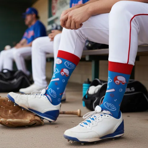 Miniatura 7 de Regalos de béisbol, regalos de jugador de béisbol para hombres y mujeres, calcetines de agradecimiento para Halloween, Navidad, cumpleaños, San