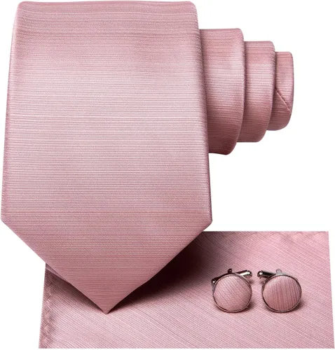 Miniatura 3 de Dubulle Corbata tejida de cachemira para hombre y gemelos de pañuelo para hombre, conjunto de gemelos para boda formal y negocios
