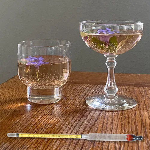 Miniatura 5 de Hidrómetro Medidor de Alcohol, Hidrómetro de Alcohol 0-200 Proof e Hidrómetro Tralle, Alcoholímetro para Licor/Moonshine/Medición de Destilados