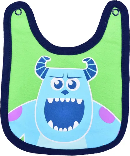 Miniatura 4 de Disney Baby Boys Monsters Inc Mickey o Buzz Lightyear Paquete de 2 baberos y body