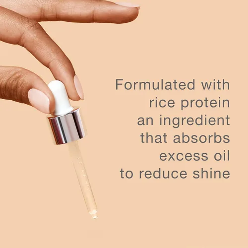 Miniatura 3 de Neutrogena Shine Control Matte Booster - Imprimación facial y suero, suero matificante de la piel a imprimación con proteína de arroz, absorbe