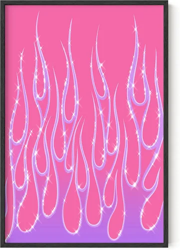 Miniatura 55 de HAUS AND HUES Póster de hongos trippy – Indie for Room Aesthetic Trippy Hippie Y2K, arte de hongos, imágenes indie, decoración de pared