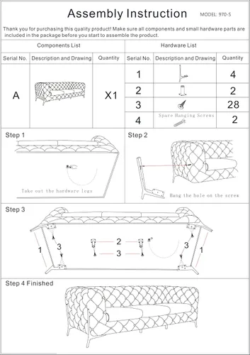 Miniatura 22 de Blackjack Furniture Modena - Moderno juego de sofá de 3 piezas de cuero italiano de grano superior, elegante diseño copetudo y patas de acero Beige