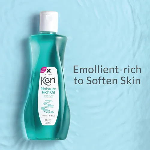 Miniatura 5 de Alpha Keri - Aceite rico en humedad para ducha y baño, 8 onzas (paquete de 3)
