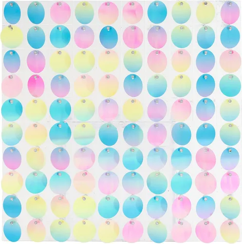 Miniatura 47 de Simply Elegant AestheTech - Panel de pared con lentejuelas brillantes, decoración de pared para bodas, eventos y fiestas temáticas, telón de fondo