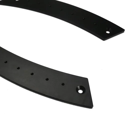 Miniatura 7 de Juego de manijas para panel de puerta compatible con Beetle 1998-2010 de grado aeronáutico de aluminio negro, 2 manijas con 4 tornillos