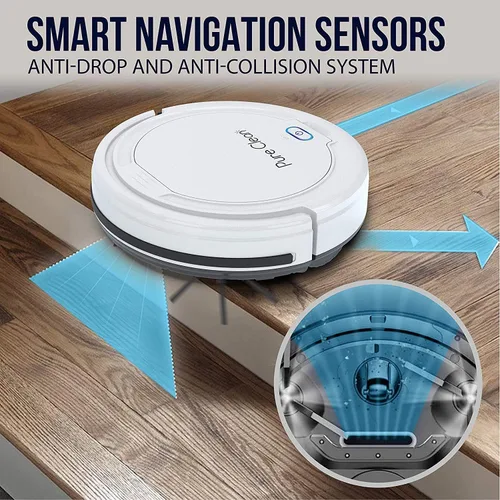 Miniatura 5 de SereneLife PURE CLEAN Smart Automatic Robot Aspirador-Slim Recargable Eléctrico Robo Aspirador w/, Auto Programado Navegación, Sensores