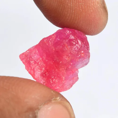 Miniatura 2 de Rubí rojo crudo de 8.50 quilates de grado superior de rubí en bruto natural curativo rubí piedra preciosa suelta, Gema, africano - rubí rojo