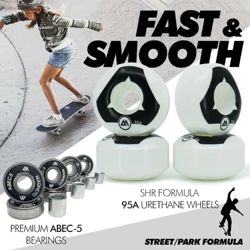 Miniatura 7 de Magneto Complete Cruiser Starter Skateboard