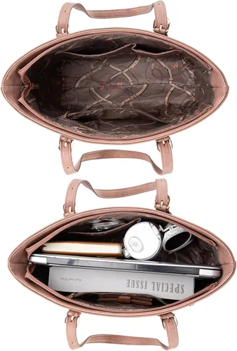 Miniatura 6 de Montana West Monederos para mujer, juego de 3 piezas, bolso de mano con estampado de leopardo