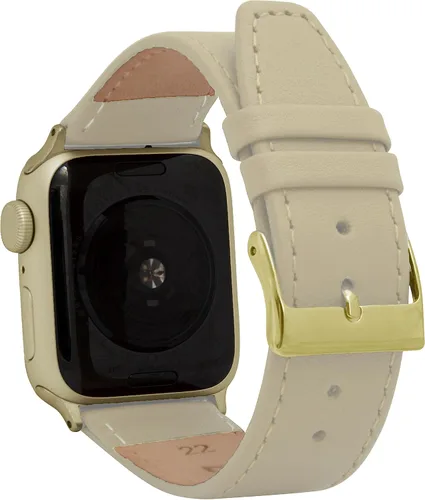 Miniatura 21 de Bandini Correas de cuero para mujer para Apple Watch de 1.496 pulgadas, 1.575 pulgadas, 1.614 pulgadas para mujer, correa delgada de cuero iWatch