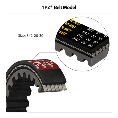Miniatura 5 de 1PZ Premium 842-20-30 CVT Correa de transmisión de repuesto para GY6 125cc 150cc 157QMJ 152QMI Scooter ATV Quad Wheeler Go Kart Moped Roketa Taotao