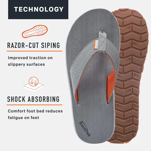 Miniatura 3 de Grundéns Sandalias DECK-Hand para hombre Duraderas, de apoyo