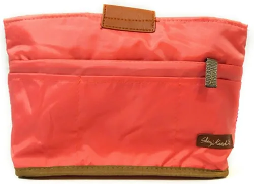 Miniatura 2 de Wrapables® Lo último en inserto para bolso/organizador de bolso y embrague de día, melocotón