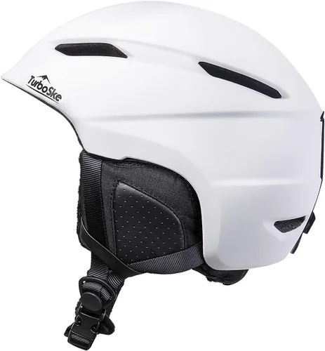Miniatura 11 de Casco de esquí - Compatible con audio y ligero, estándar ASTM para hombres, mujeres y jóvenes Negro mate