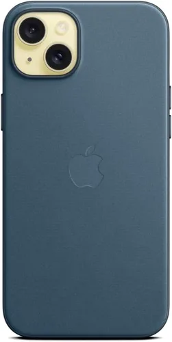 Miniatura 3 de Apple iPhone 15 Plus Funda FineWoven con MagSafe - Azul Pacífico Pacific Blue