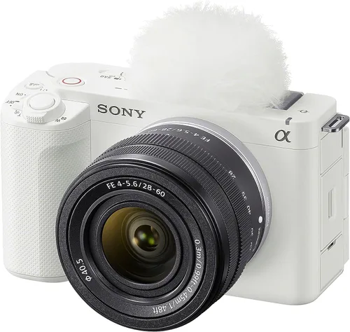 Miniatura 5 de Sony Alpha ZV-E1 - Cámara con lente intercambiable, sin espejo, para videoblogueros de fotograma completo con lente de 28-60mm - Cuerpo blanco