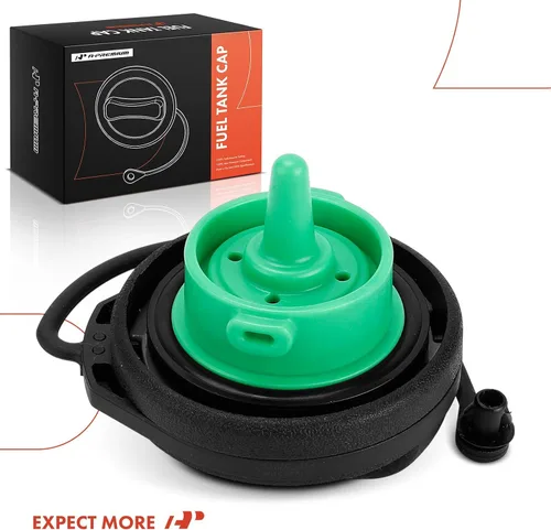 Miniatura 8 de A-Premium Tapa de gasolina Tapa de combustible compatible con Volkswagen Jetta Passat Golf Tiguan CC Eos GTI, Golf Alltrack R SportWagen, Tiguan