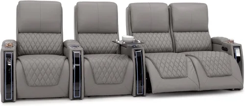 Miniatura 122 de Seatcraft Apex Zero-Gravity CoolZero - Asiento de cine en casa de cuero italiano, reposacabezas eléctrico, lumbar eléctrico, reclinable eléctrico